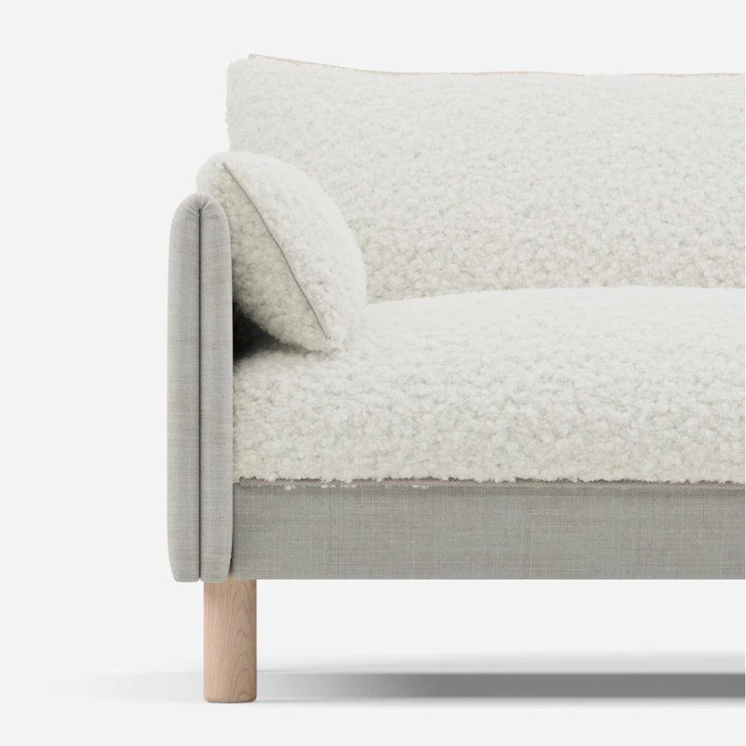 Side Cushions | White Fleece - Image 3